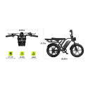 Fat Bike Electrique Tout Suspendu Rover 008 (copie)